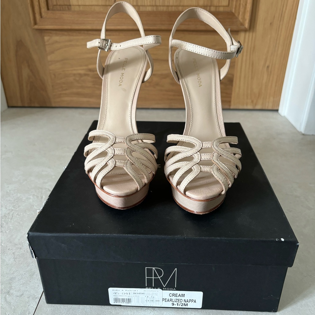 Pelle Moda Sandals - Pearlized Napa